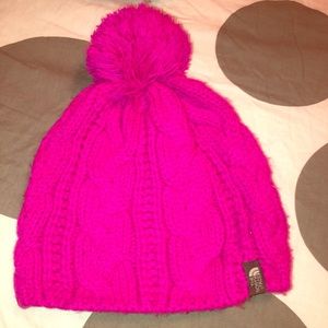 Women’s north face pink Hat